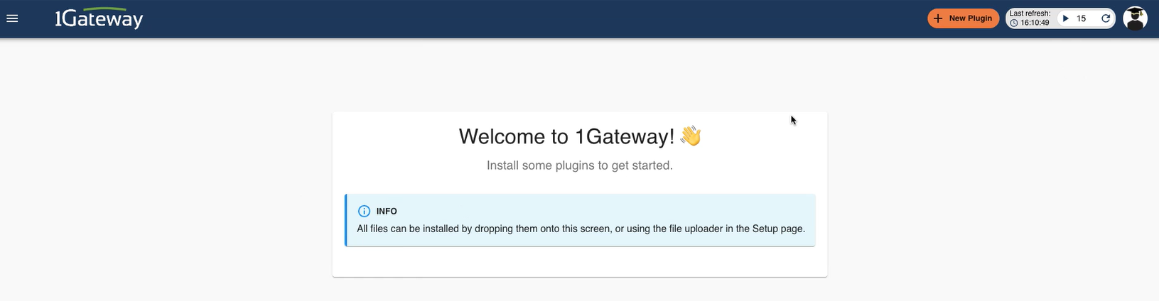 1Gateway welcome home page