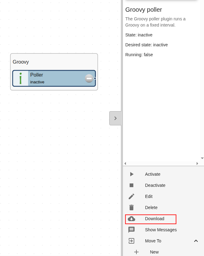 Plugin download menu in 1Gateway