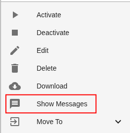 View messages